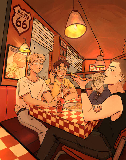 (The Raven Boys) Nino&#39;s Diner